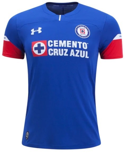 camisa oficial under armour cruz azul 2018 2019 I jogador